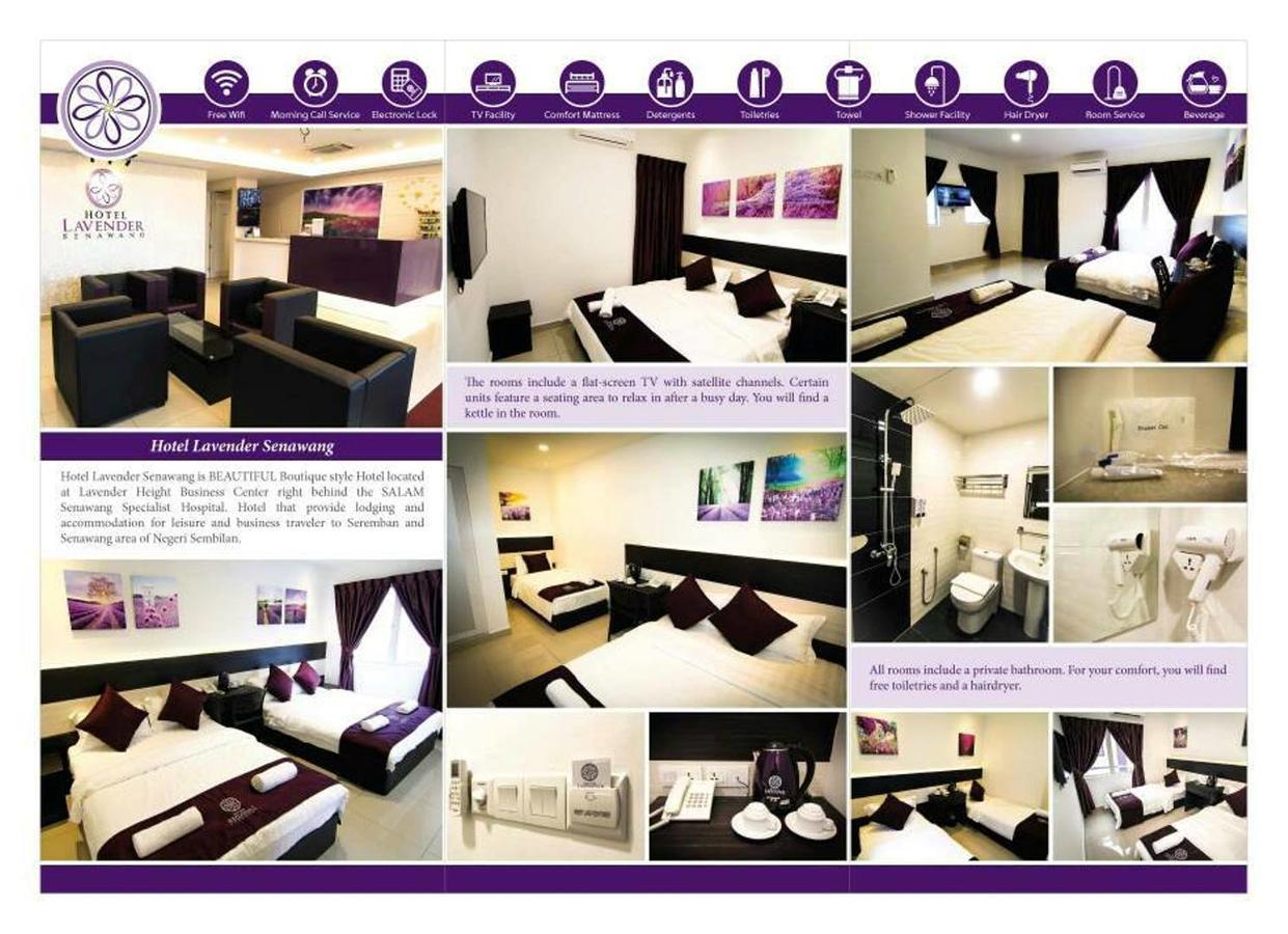 โรงแรมลาเวนเดอร์ เซนาวัง เซเรมบัน ภายนอก รูปภาพ